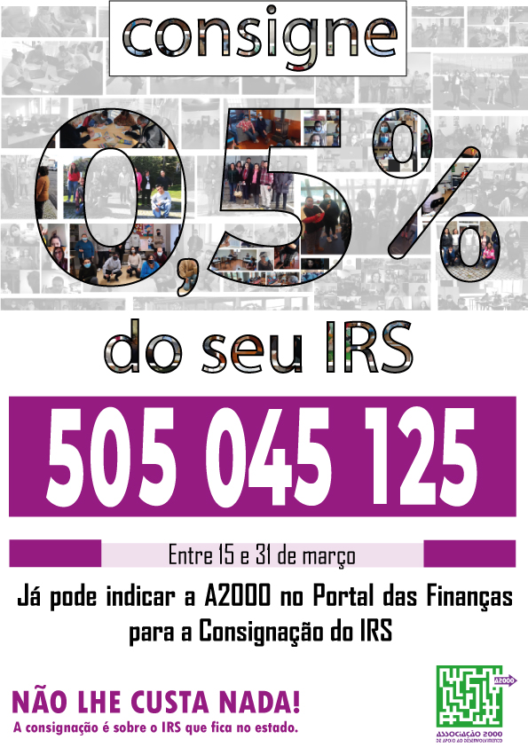 Detalhes da Publicação CONSIGNE 0 5 DO SEU IRS À A2000